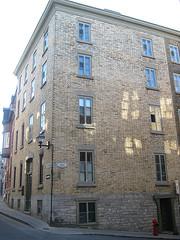 The building where Calixa Lavallée, composer of O Canada, lived. Québec City