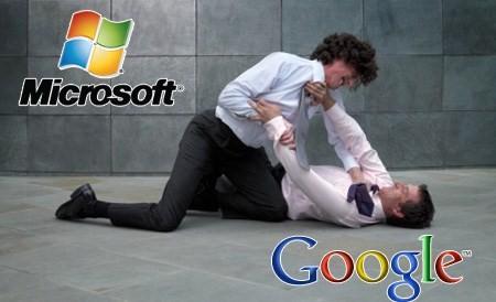 google contre microsoft