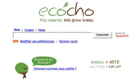 Ecocho, le moteur qui plante des arbres.