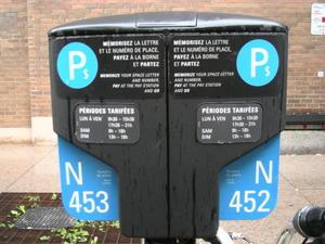 Parking à vélo payant