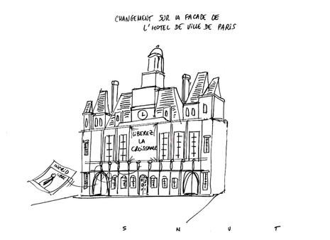 Portrait de Betancourt : du changement sur la façade la mairie de Paris