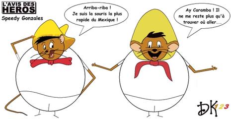 Tags : L'avis des Héros : Speedy Gonzales, Warner Bros, Looney Tunes, Souris, Mexique, dessin animé, dessin humour