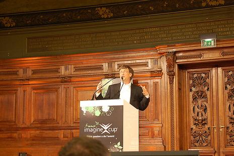 Conférence Imagine Cup avec Bill Gates