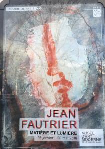 Prochainement à Paris : Jean Fautrier au M A M et  » Coming Soon » Palais de Tokyo