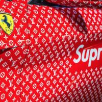 Une Ferrari décorée façon Supreme x Louis Vuitton à vendre