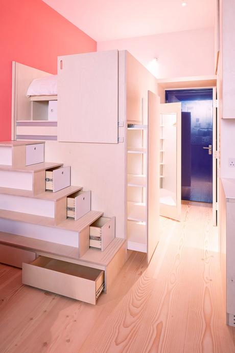Un micro appartement au cœur de Londres par Ab Rogers Design