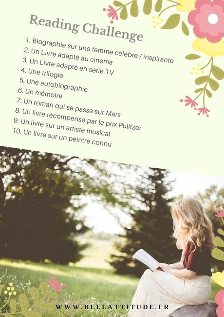 Le Reading Challenge (50 idées de lecture pour 2018)