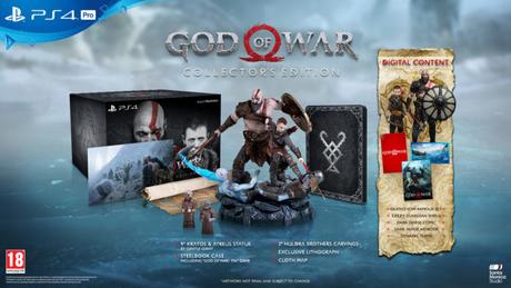 Précommande – God of War édition collector à 139.99€ avec 15€ (en cc)
