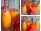 fruit pomme, carottes, oranges gingembre thermomix
