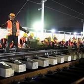 Chinese workers build railway station in just nine hours