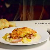 Gratin de pommes de terre, potiron, bacon et lardons - La cuisine de Ponpon: rapide et facile!