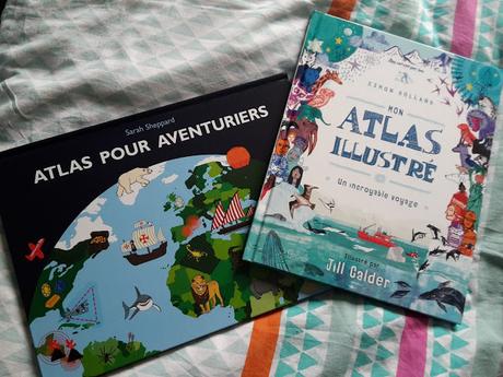 Feuilletage d'albums #70 : spécial ATLAS ♥ ♥ ♥ - Atlas pour aventuriers - Mon atlas illustré Feuilletage d'albums #70 : spécial ATLAS ♥ ♥ ♥ - Atlas pour aventuriers - Mon atlas illustré
