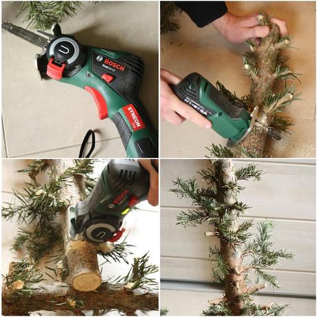 Fabriquer des coquetiers en bois avec votre vieux sapin de Noël