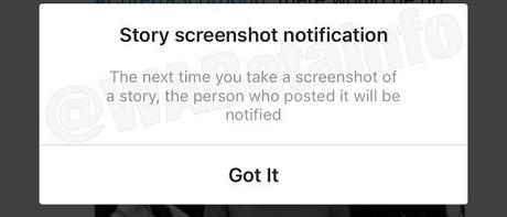 Instagram : plus de captures d’écran en douce.