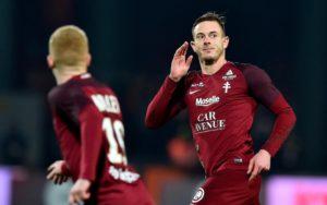 Nolan Roux double buteur ce soir face à Nice