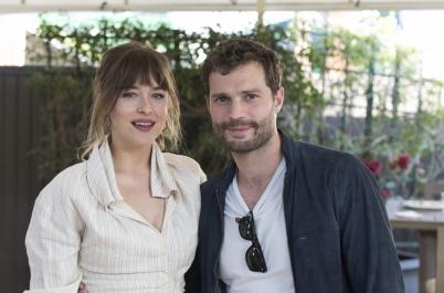Jamie Dornan parle de Fifty Shades Freed lors de la press Junket de LA Jamie Dornan parle de Fifty Shades Freed lors de la press Junket de LA