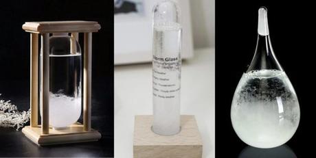 thermometre interieur design barometre verre prevision tempete