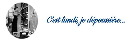 C’est lundi, je dépoussière… C’est lundi, je dépoussière…