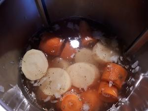 Velouté de Carottes au Cumin Cliquer sur les photographies pour les agrandir