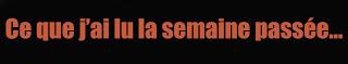 C'est lundi, que lisez-vous? #85 C'est lundi, que lisez-vous? #85