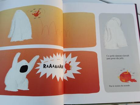 Le yéti et l'oiseau