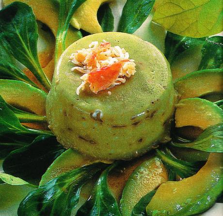 Terrine d’avocat au crabe