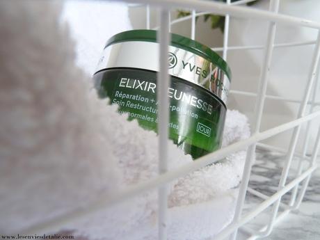 Parenthèse ressourçante avec la gamme Elixir Jeunesse d'Yves Rocher