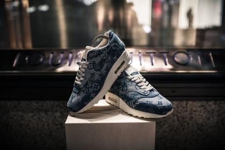 Une Air Max 1 x Supreme x LV custom Air Max 1 x Supreme x LV