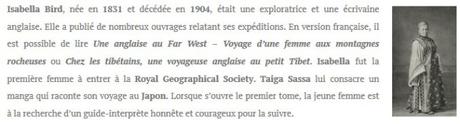 Isabella Bird – Femme exploratrice, Tome 2 Isabella Bird – Femme exploratrice, Tome 2