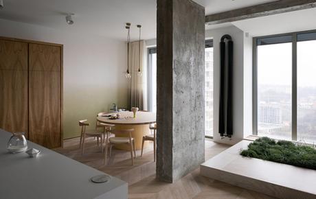 AFM interior, un projet de rénovation d’appartement qui met le bois à l’honneur