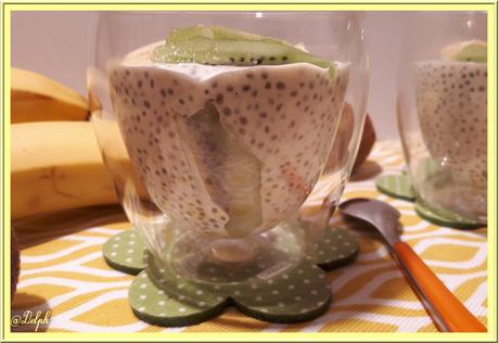 Pudding de Chia au lait de Soja Pudding de Chia au lait de Soja