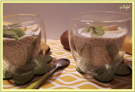 Pudding de Chia au lait de Soja Pudding de Chia au lait de Soja