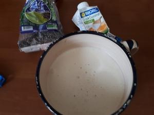 Pudding de Chia au lait de Soja Cliquer sur les photographies pour les agrandir