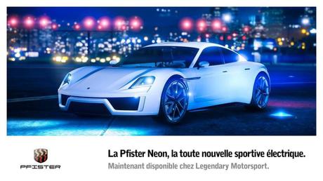 Pfister Neon GTA Online mise à jour