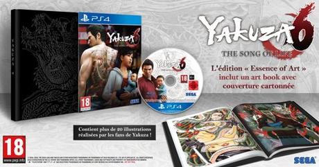 édition collector Yakuza 6 The Song of Life screen
