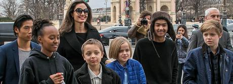 Angelina Jolie à Paris avec ses enfants, elle rencontre Brigitte Macron
