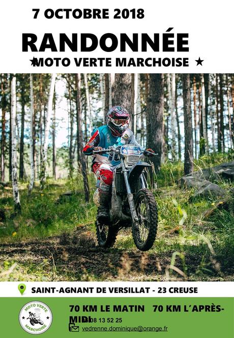 Randonnée moto le 7 octobre 2018 du Moto Verte Marchoise à Saint Agnant de Versillat (23) Randonnée moto le 7 octobre 2018 du Moto Verte Marchoise à Saint Agnant de Versillat (23)