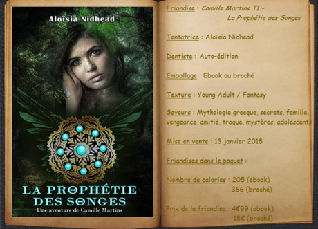Camille Martins T1 - La Prophétie des Songes - Aloïsia Nidhead