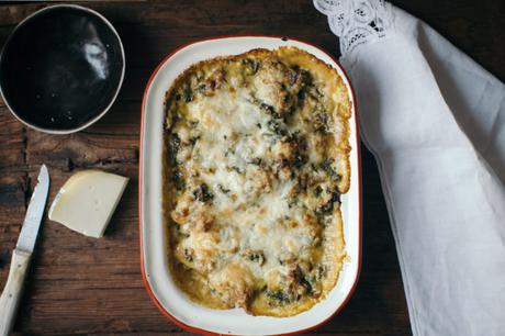 Gratin de Gnocchis de Sarrasin, Chèvre & Épinards