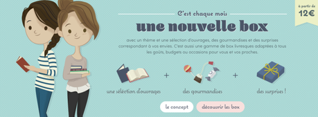 Abonnement à une nouvelle Box littéraire Abonnement à une nouvelle Box littéraire