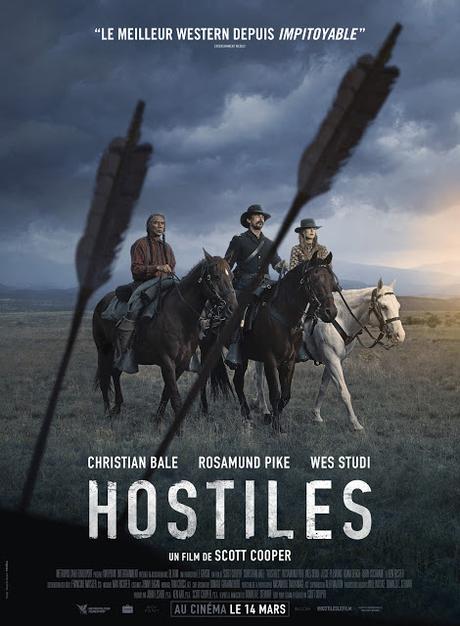 Nouvelle affiche VF pour Hostiles de Scott Cooper Nouvelle affiche VF pour Hostiles de Scott Cooper