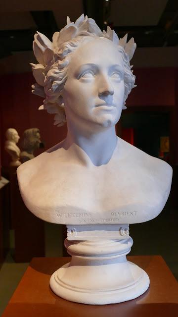 Un buste de Wilhelmine Schroeder-Devrient au Musée de la ville de Dresde