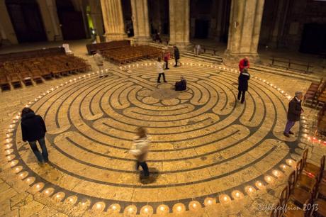 Le labyrinthe de la cathédrale de Chartres