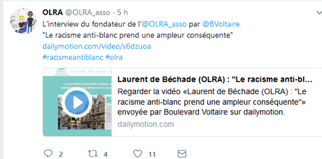 l’ #OLRA, de l’ #antiracisme ? #Padamalgam ! #NotInMyName