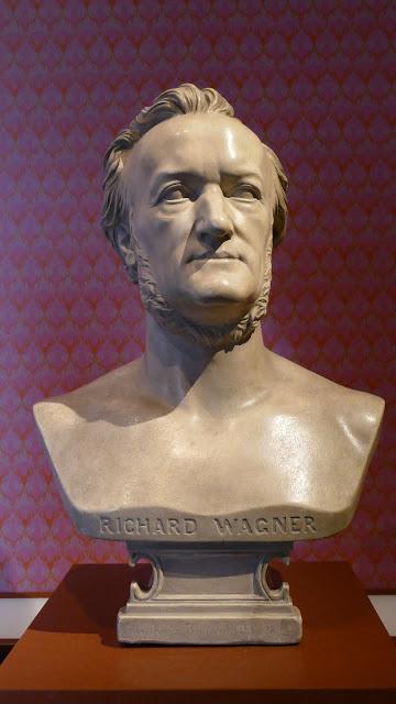 Gustav Kietz, buste en plâtre de Richard Wagner, Dresde, 1873