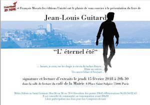« L’éternel été »  le 15 Février 2018 – Jean-Louis GUITARD