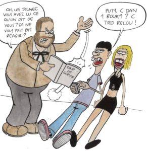 Le journal du professeur Blequin (35) Le péril jeune con