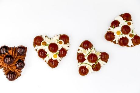 Saint Valentin 2018 Pâtisserie coeur Saint Honoré par Yann Couvreur