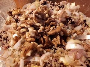 Salade de Quinoa, Betterave Rouge et Endive Cliquer sur les photographies pour les agrandir