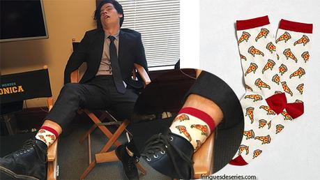 STYLE : pizza socks for Cole Sprouse